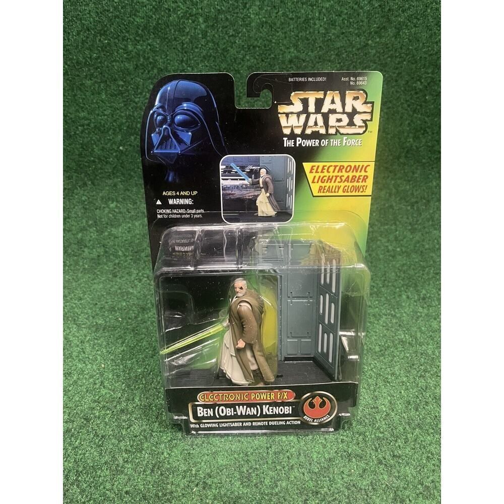 Kenner Star Wars Power of the Force Ben (Obi-Wan) Kenobi Electr Action Figures
